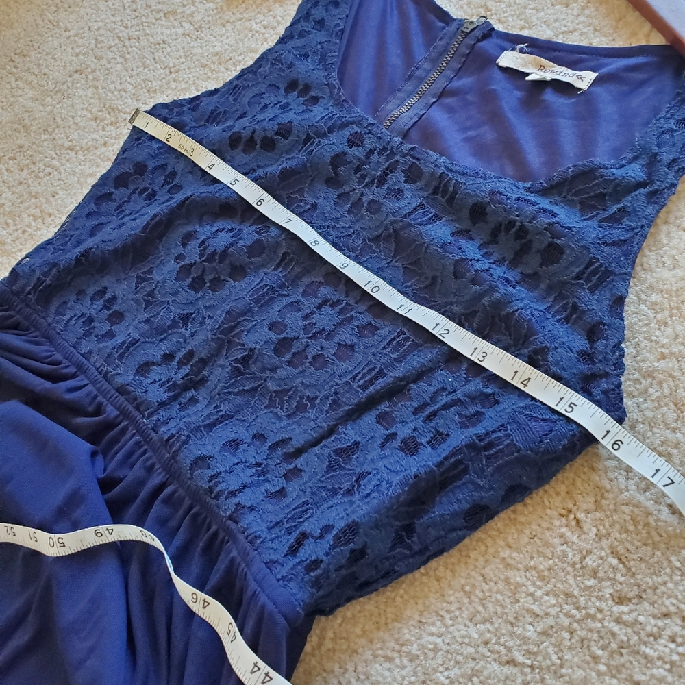 Lovely Royal Blue Sleeveless Skater Dress 💙 - Picture 5 of 5